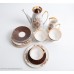 Porcelāna kafijas servīze "Vita" bez cukurtrauka