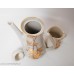 Porcelāna kafijas kanna un krējuma trauks no servīzes Stella, PFF, Rīgas porcelāns