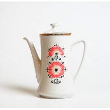 Porcelāna kafijas kanna, Vasara, RPR, Rīgas porcelāns