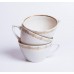 Komplekts 3 gab. Porcelāna kafijas tases no servīzes "Ausma", PFF