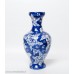 Porcelāna vāze, zila Ķīna