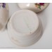Porcelāna garšvielu trauku komplekts sāls, piparu un sinepju trauks, RFF, Rīgas porcelāns