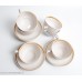 6 gab. Porcelāna tējas vai kafijas komplekts, tases un apakštases, RPP